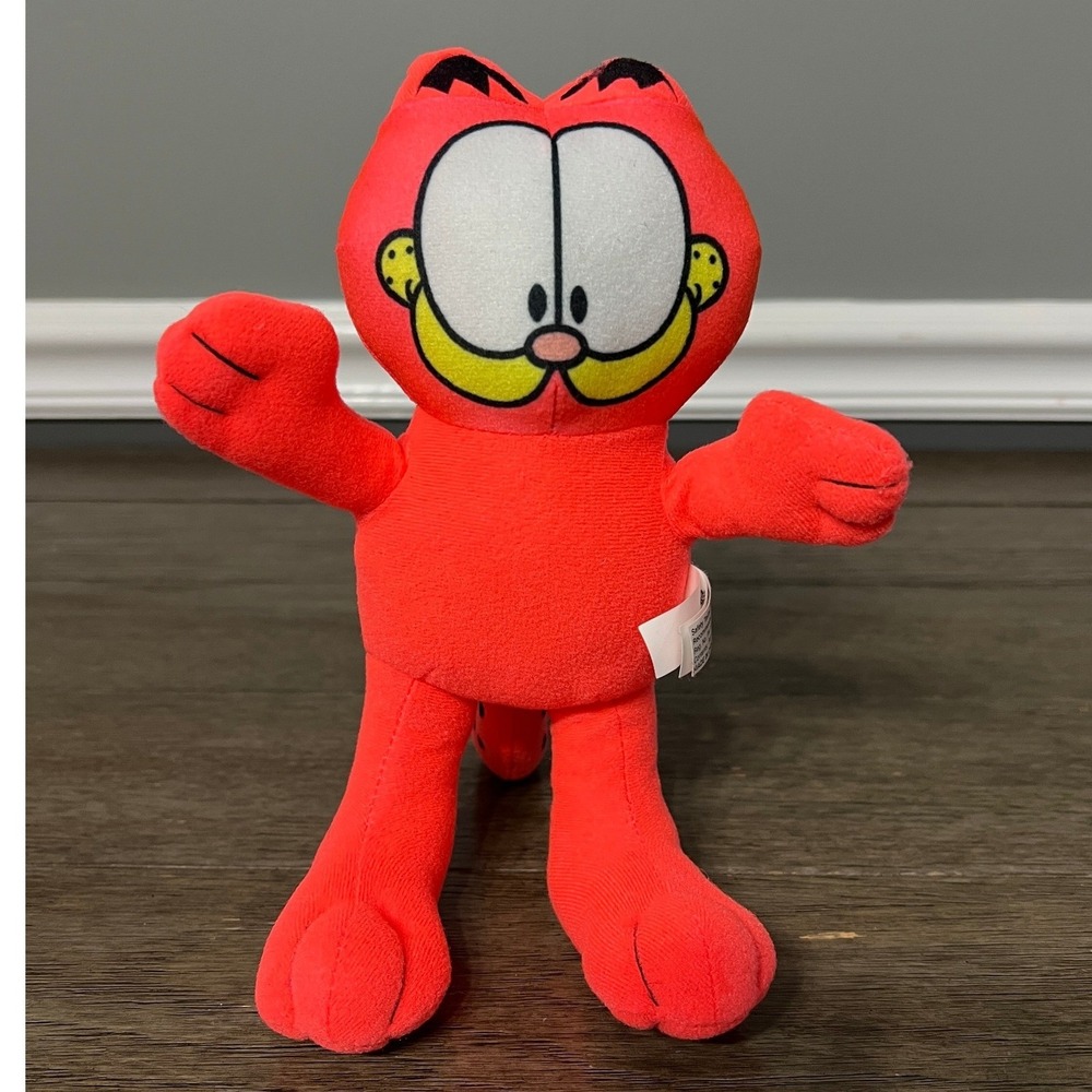 Garfield Plush Toy Factory Neon Pink Cat Stuffed Animal Collectible Toy 8 inch